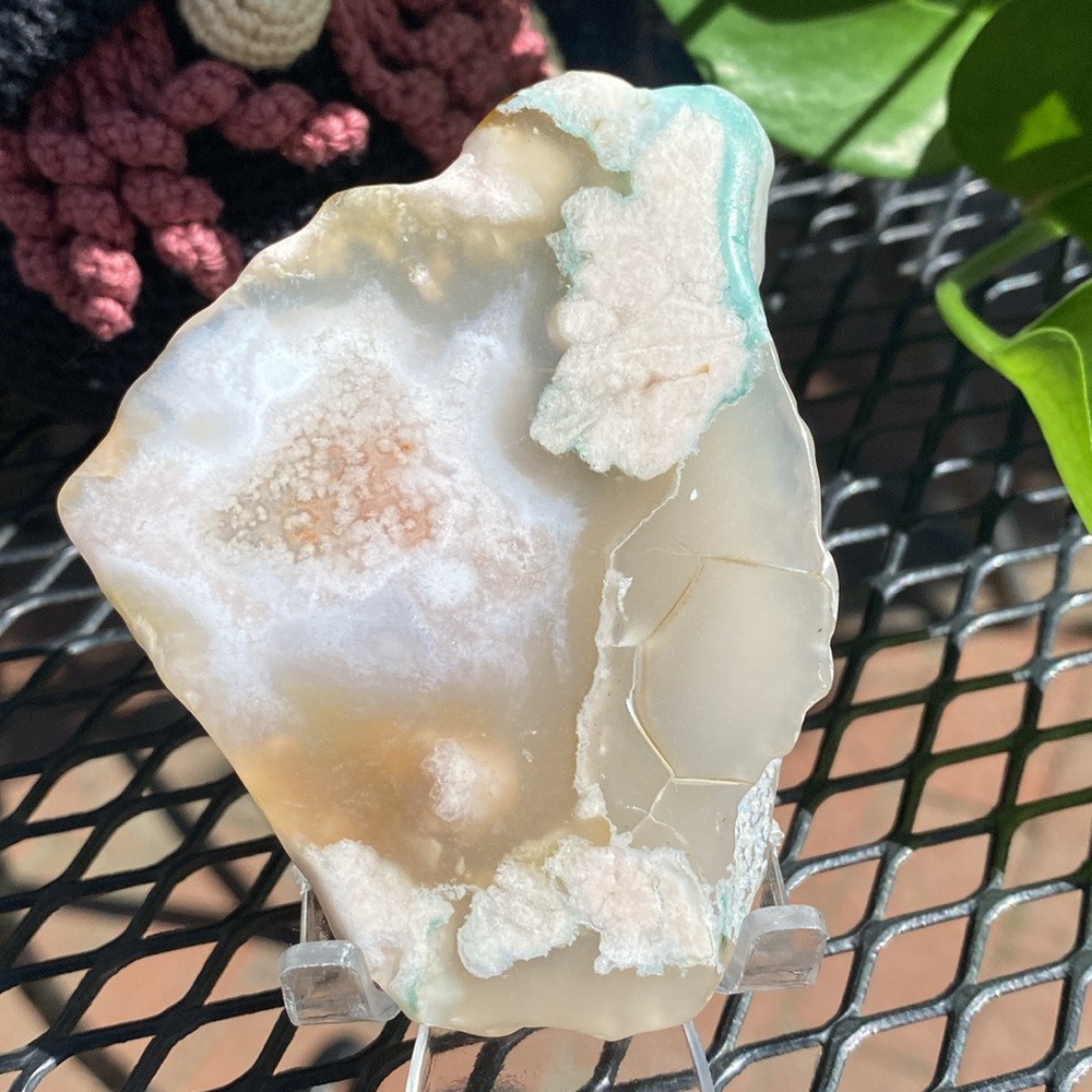Flower Agate Mini Slab - Picture 5 of 5